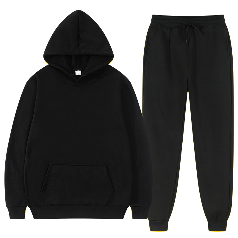 Women And Men Fashion - Setelan Hoodie Musim Dingin Pria, Hoodie