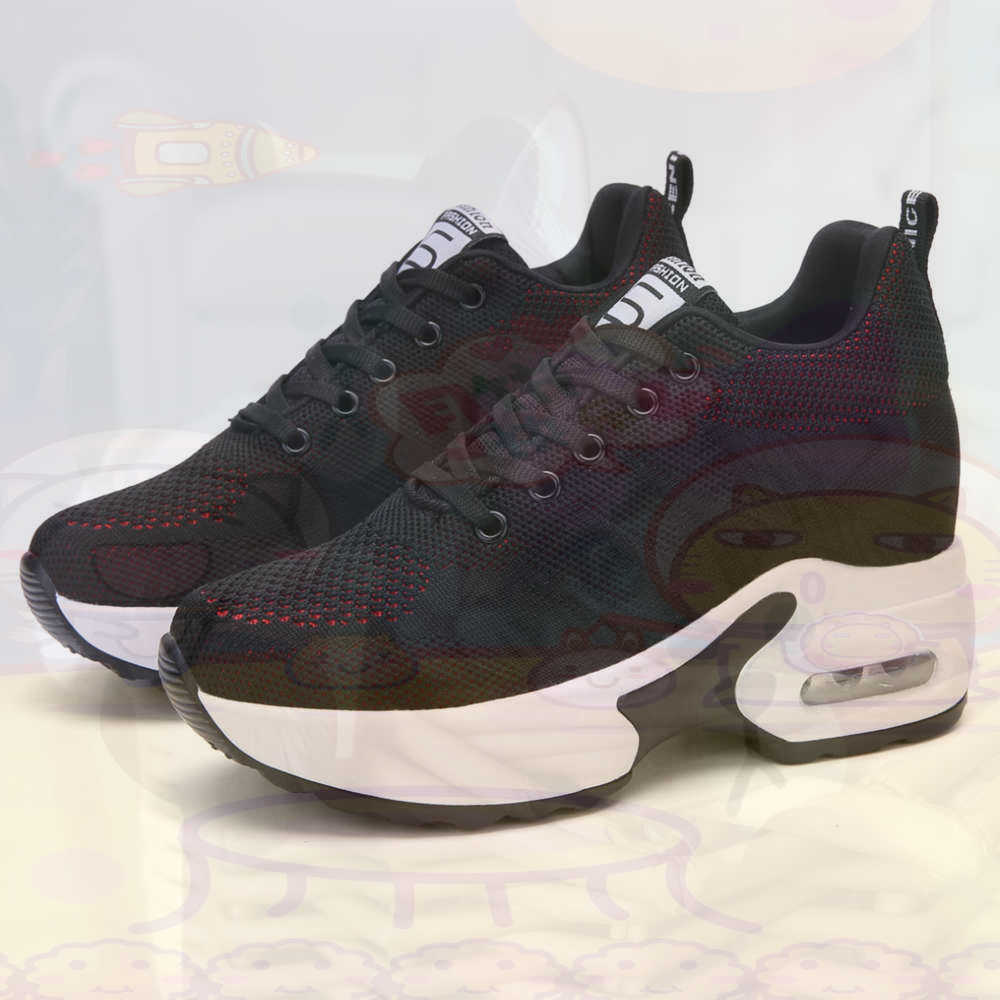 Women Fashion Over 40 - Merah Ukuran 36 Sepatu Wanita Tenis