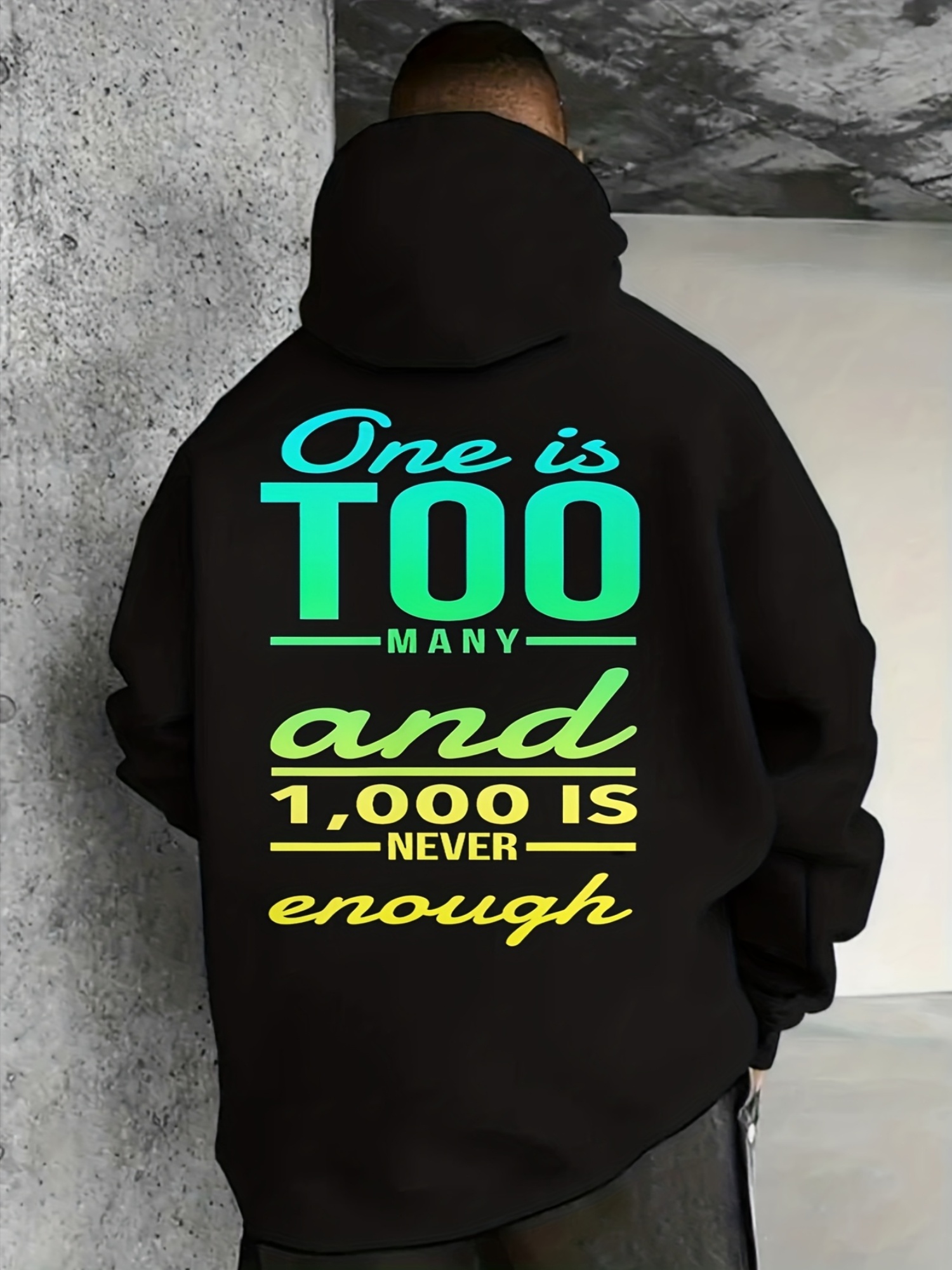 Women'S Fashion Edgy - Hoodie Pullover Hitam Klasik dengan Kantong