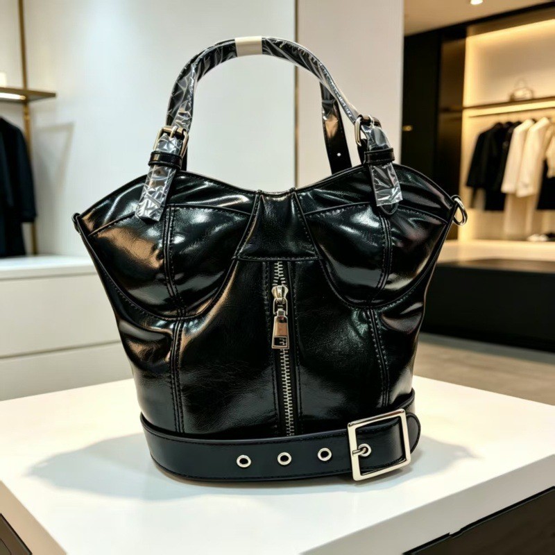 Women'S Fashion Edgy - Tas Tangan Berbentuk Korset Bustier, Tas