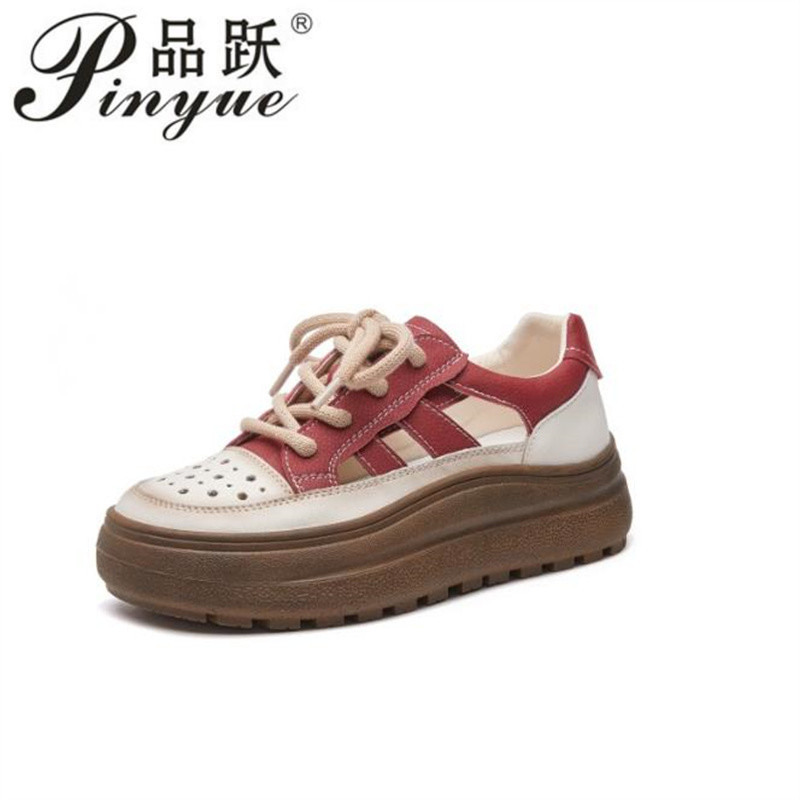 Women Fashion Over 40 - Sepatu Kasual Musim Panas Wanita Sandal