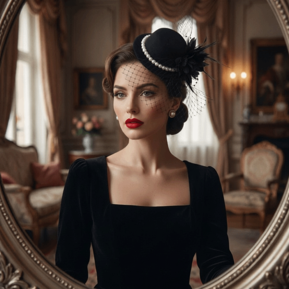 Women'S Fashion In The 1920S - Topi Fascinator Vintage Cantik Modis Hiasan