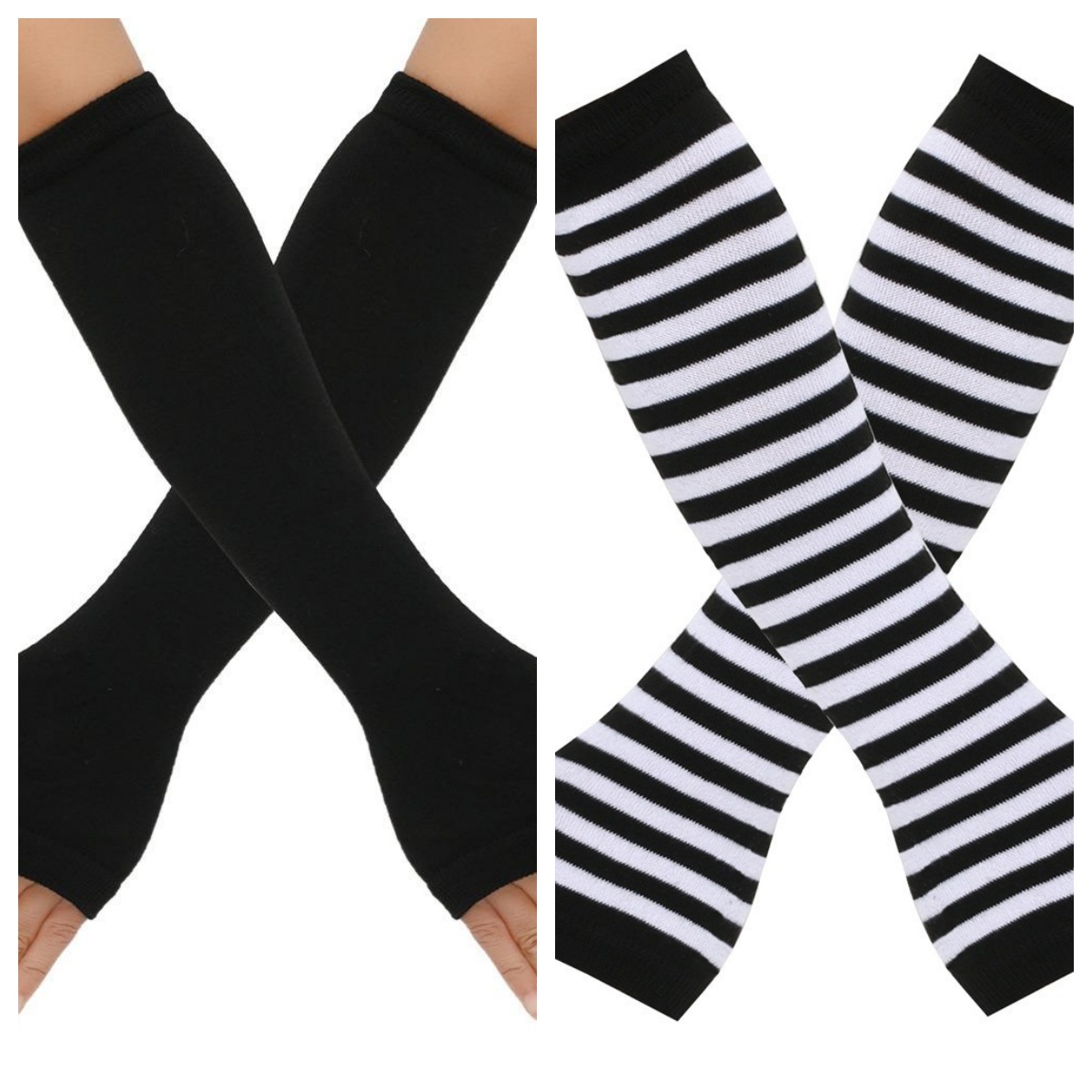 Women'S Fashion Gloves - 2 pasang Sarung Tangan Rajut Panjang