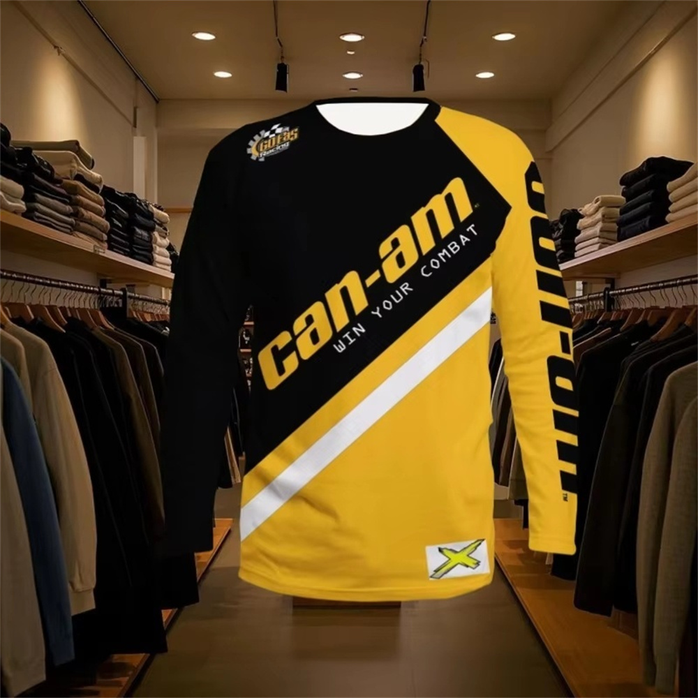 Women And Men Fashion - Kaos Lengan Panjang Leher Bulat untuk