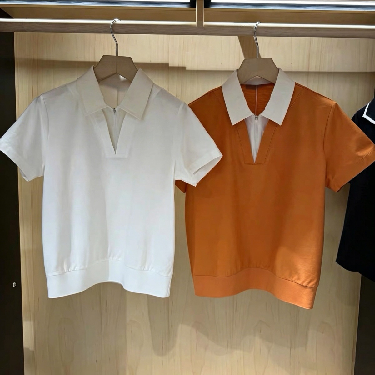 Women'S Fashion Layering - Atasan Golf Wanita Korea Sporty 2026