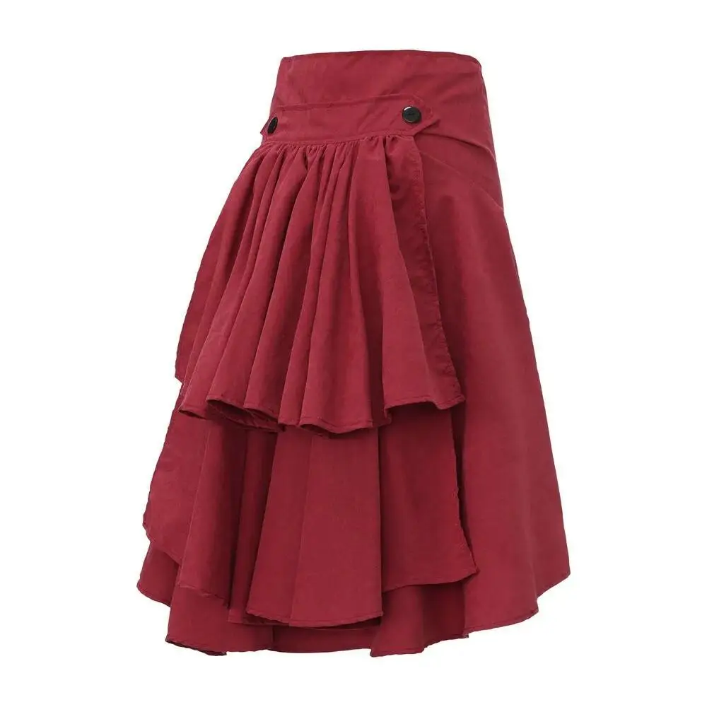 Kostum bajak laut punk wanita  - Pleated Skirt Women ulasan dan harga