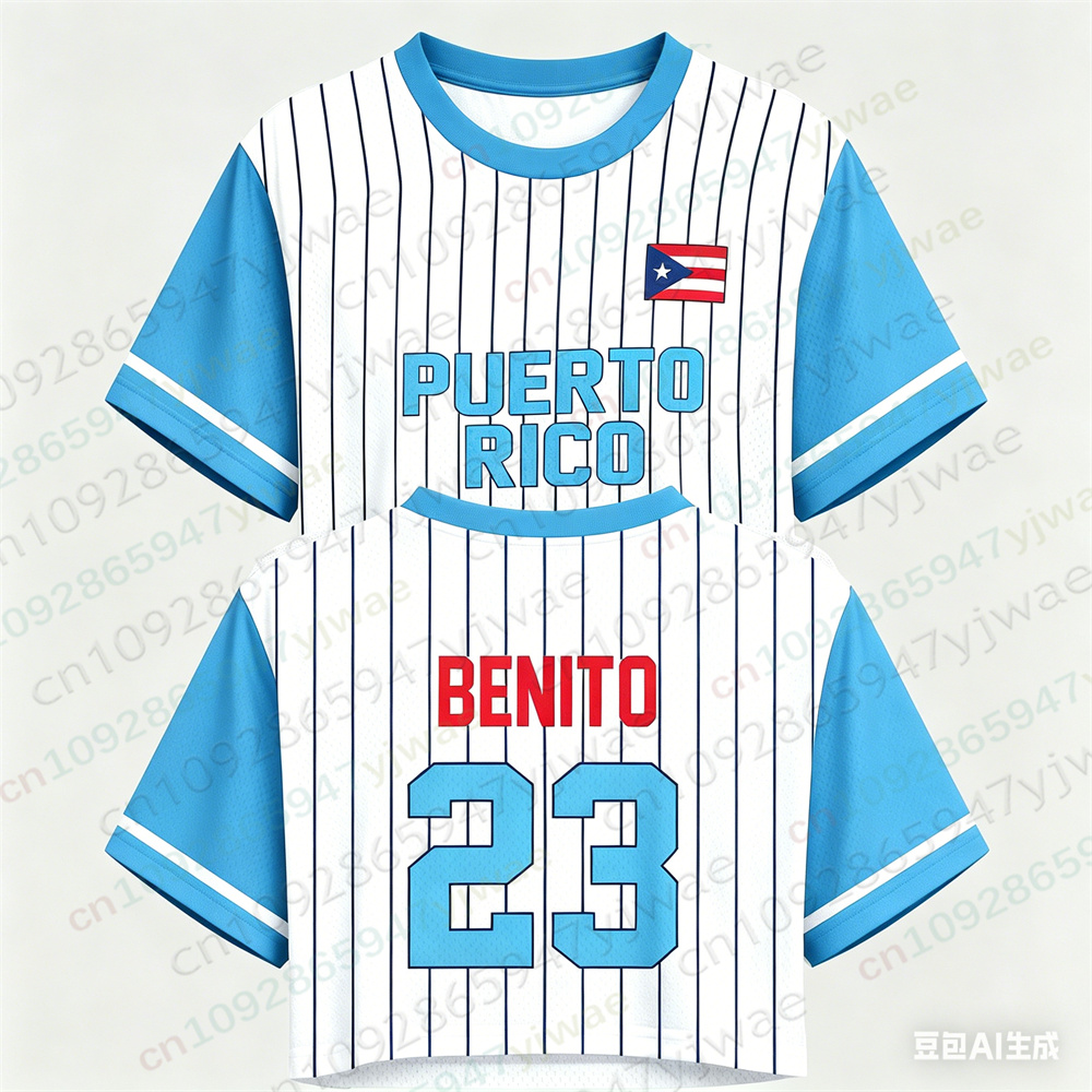 Jersey Crop Top Puerto Rico Be - Women'S Fashion Rugby Shirt ulasan dan harga