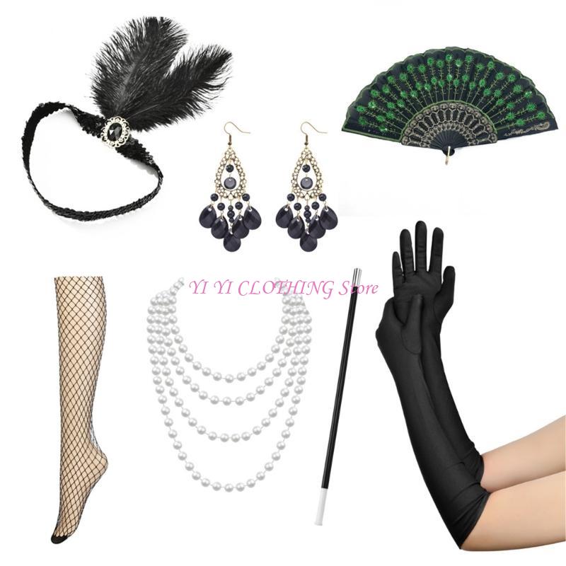 Aksesori Kostum N5KF Gaun 1920 - Women'S Fashion In The 1920S ulasan dan harga