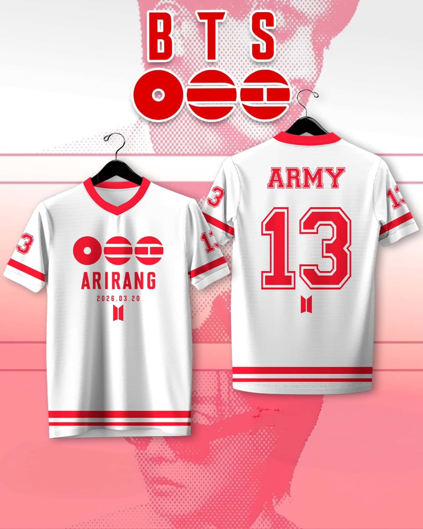 Jersey Rugby Baru BTS ARMY, Ha - Women'S Fashion Rugby Shirt ulasan dan harga