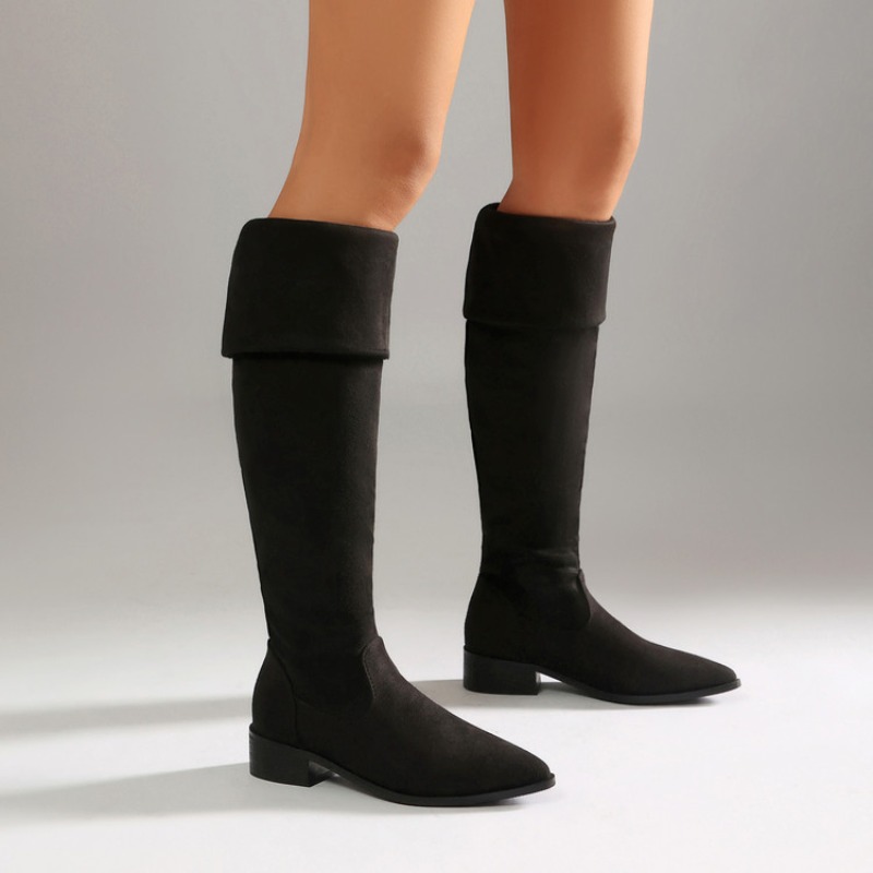 Sepatu Bot Wanita Hitam Tebal  - Women Fashion Over 40 ulasan dan harga