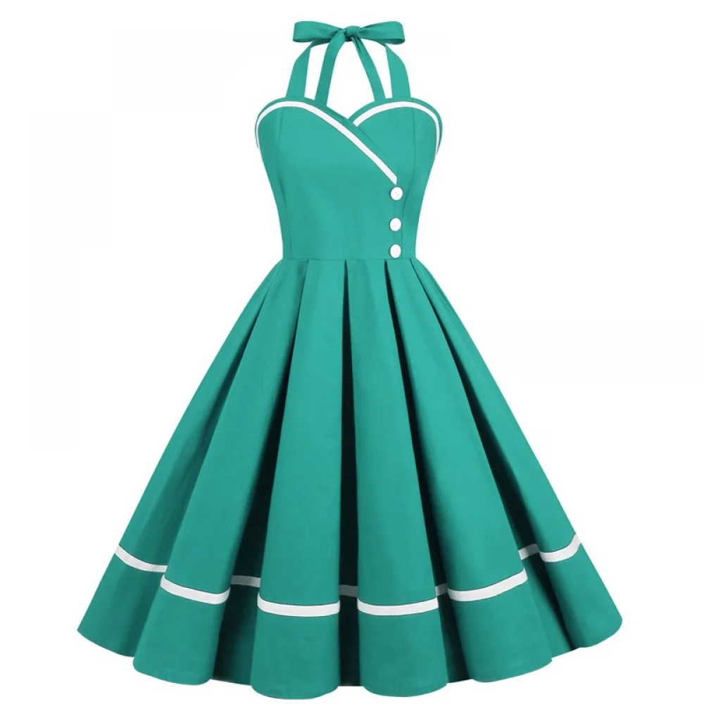 Gaun Retro Halloween 50S 60S 8 - Women'S Fashion In The 80S ulasan dan harga