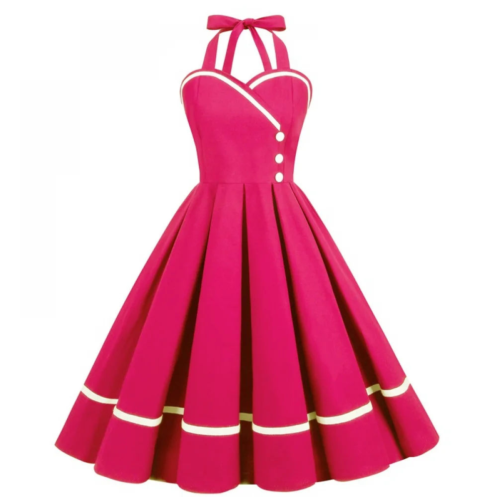 Gaun Retro Halloween 50S 60S 8 - Women'S Fashion In The 80S ulasan dan harga