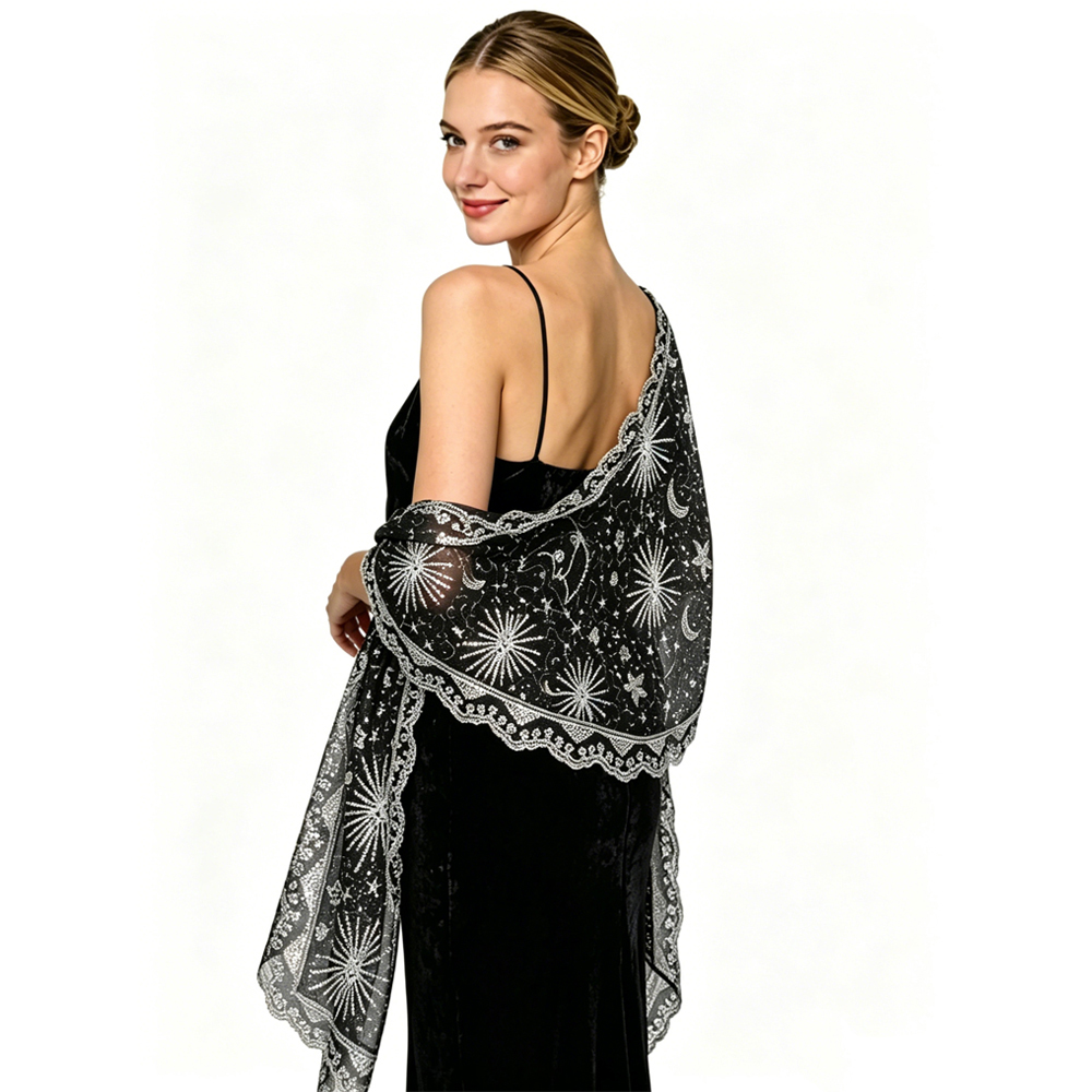 Gaun Malam Bordir Bunga Berpay - Women'S Fashion In The 1920S ulasan dan harga