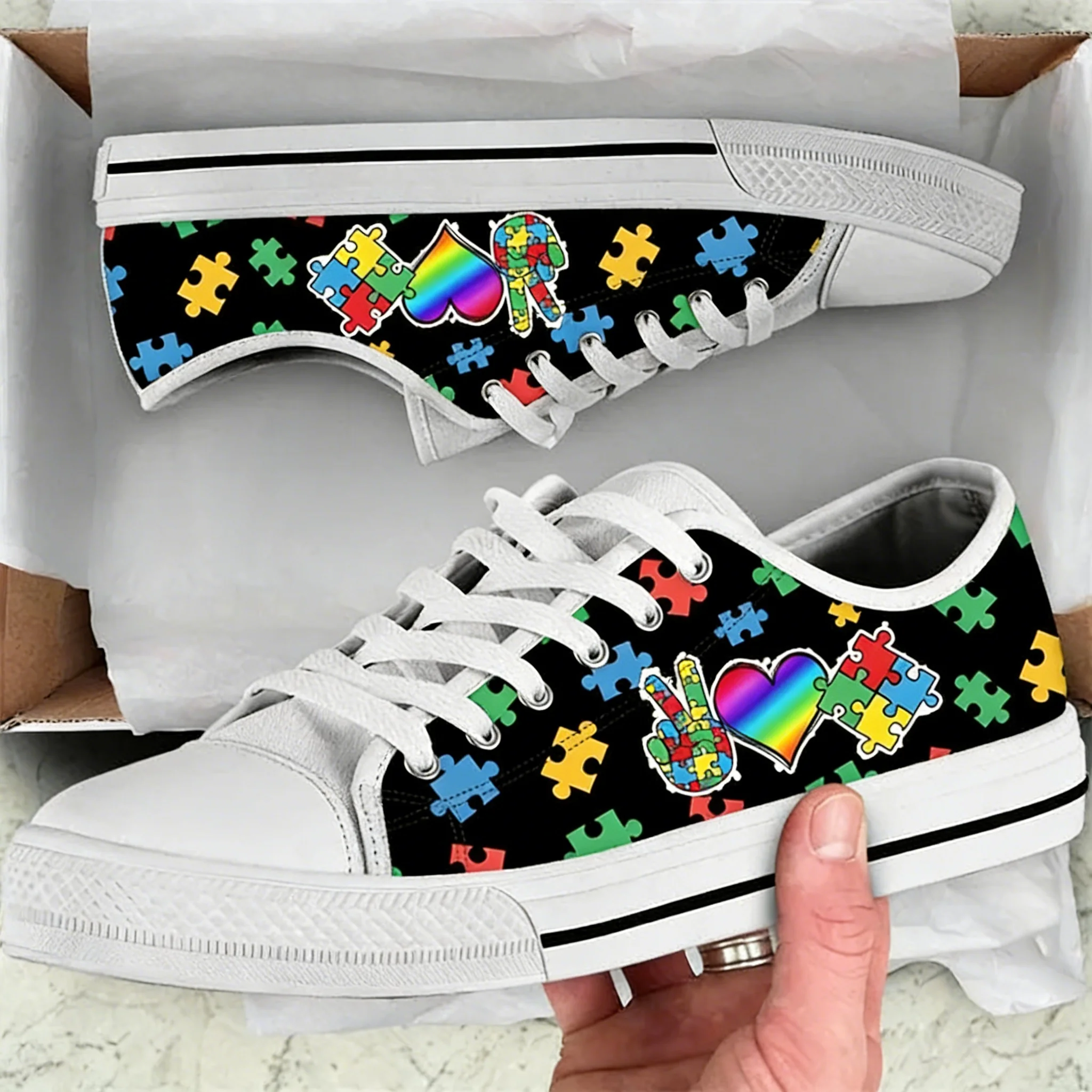 Sepatu Kanvas Low Top Fashion  - Women'S Fashion Tennis Shoes ulasan dan harga