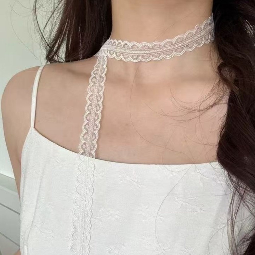 Choker Renda Gotik Manis Desai - Women'S Fashion Layering ulasan dan harga
