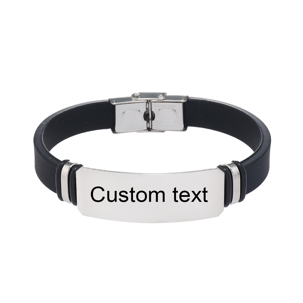 Gelang Silikon Logo Kustom Fas - Women Fashion Brand Logo ulasan dan harga