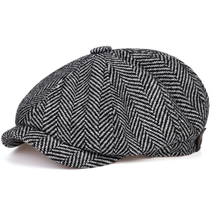 Topi Newsboy Tweed Peaky Blind - Women'S Fashion Peaky Blinders ulasan dan harga