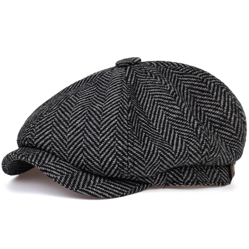Topi Newsboy Tweed Peaky Blind - Women'S Fashion Peaky Blinders ulasan dan harga
