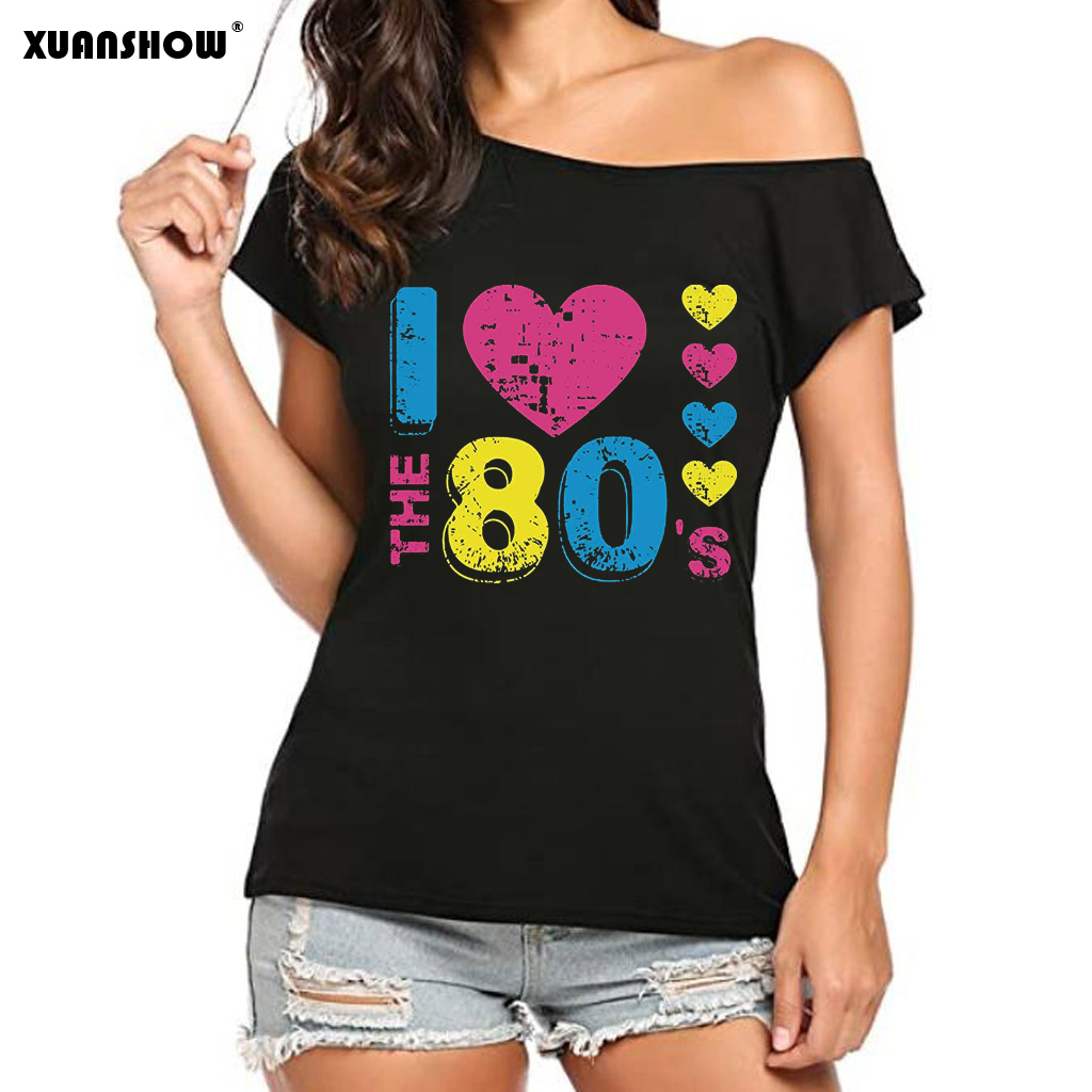 Kaos Wanita Musim Panas Modis  - Women'S Fashion In The 80S ulasan dan harga