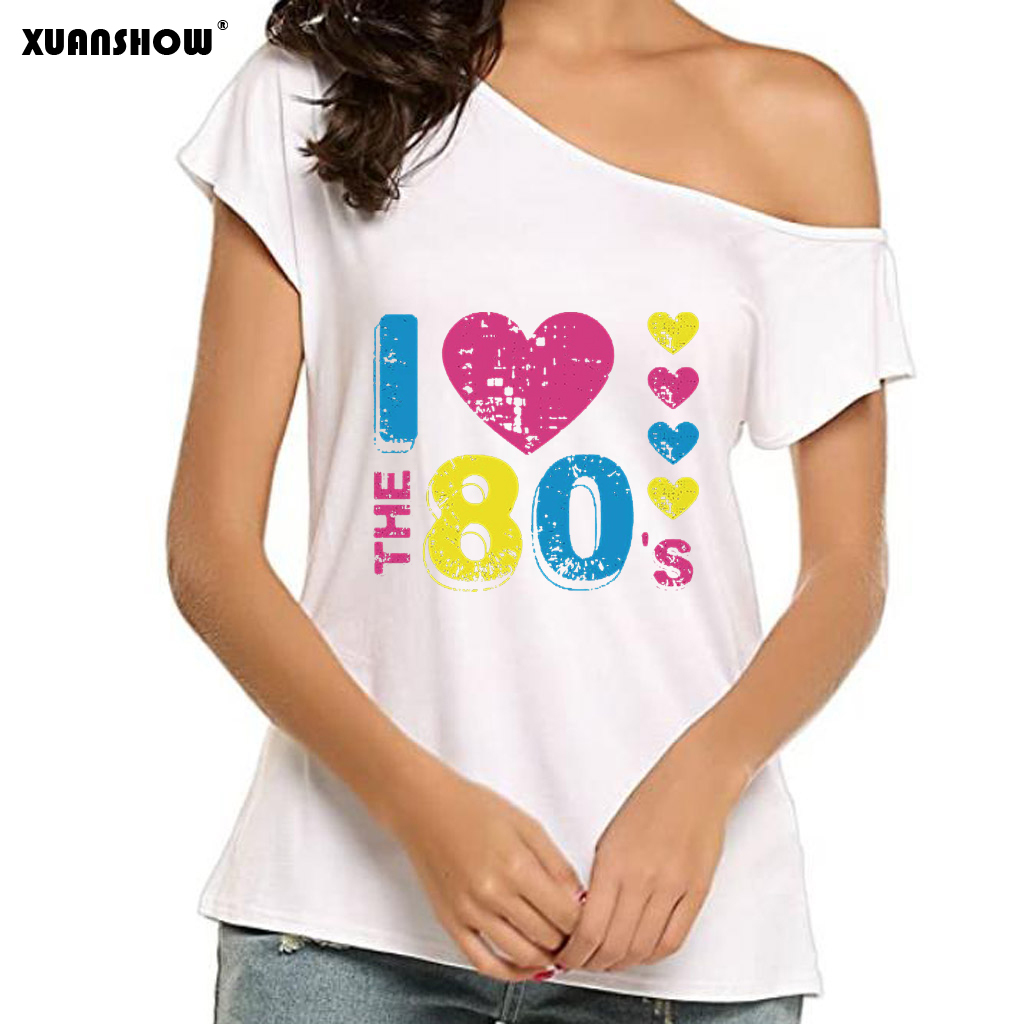 Kaos Wanita Musim Panas Modis  - Women'S Fashion In The 80S ulasan dan harga