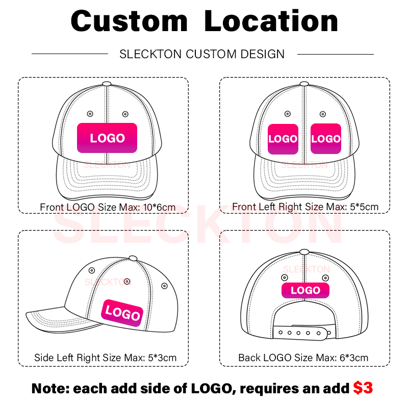 SLECKTON DIY topi bordir kusto - Women Fashion Brand Logo ulasan dan harga