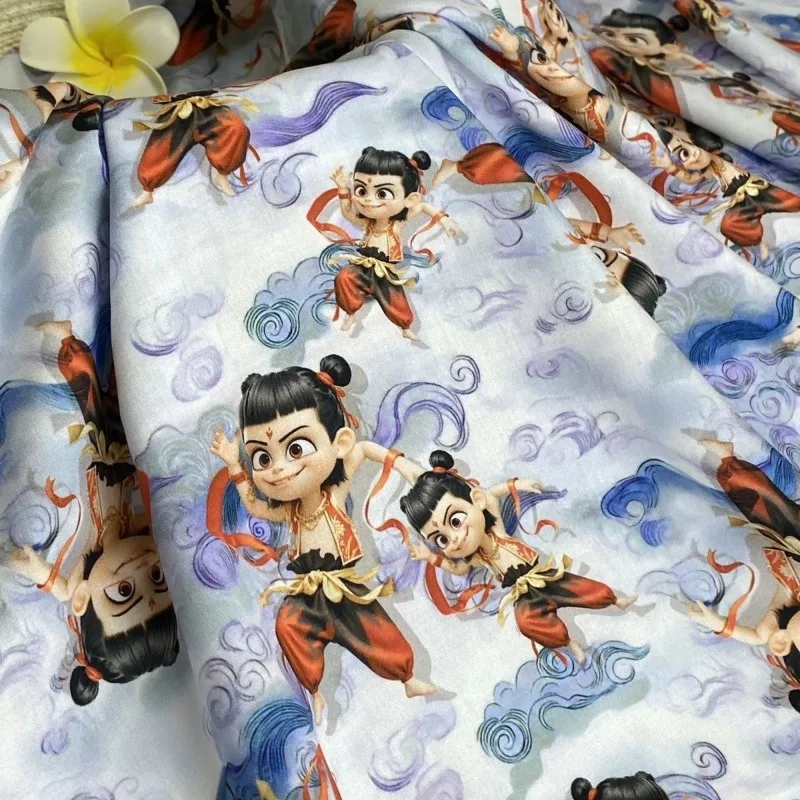 Kain Katun Sutra Nezha Caiyun  - Women'S Fashion In The 60S ulasan dan harga