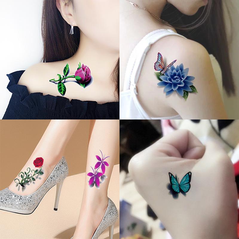 20 Lembar Stiker Tato Sementar - Women And Men Fashion ulasan dan harga