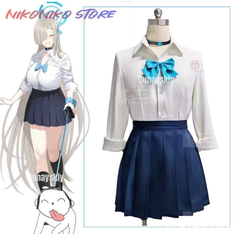 Pakaian Kostum Ichinose Asuna  - Pleated Skirt Women ulasan dan harga