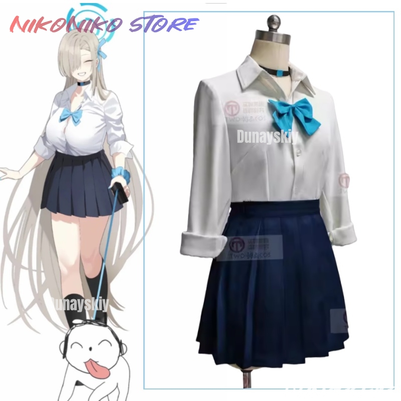 Pakaian Kostum Ichinose Asuna  - Pleated Skirt Women ulasan dan harga