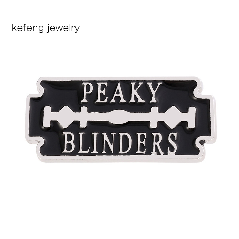 Pin Badge Pisau Cukur Gaya Pea - Women'S Fashion Peaky Blinders ulasan dan harga