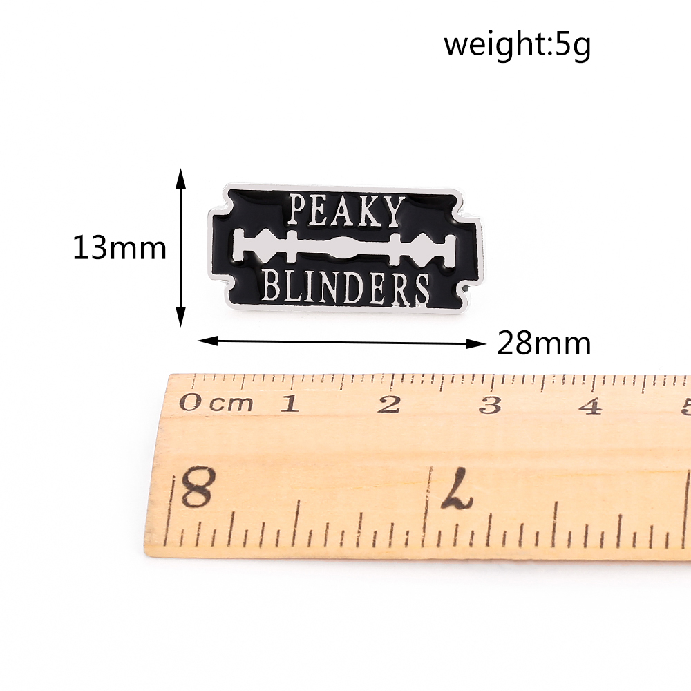 Pin Badge Pisau Cukur Gaya Pea - Women'S Fashion Peaky Blinders ulasan dan harga