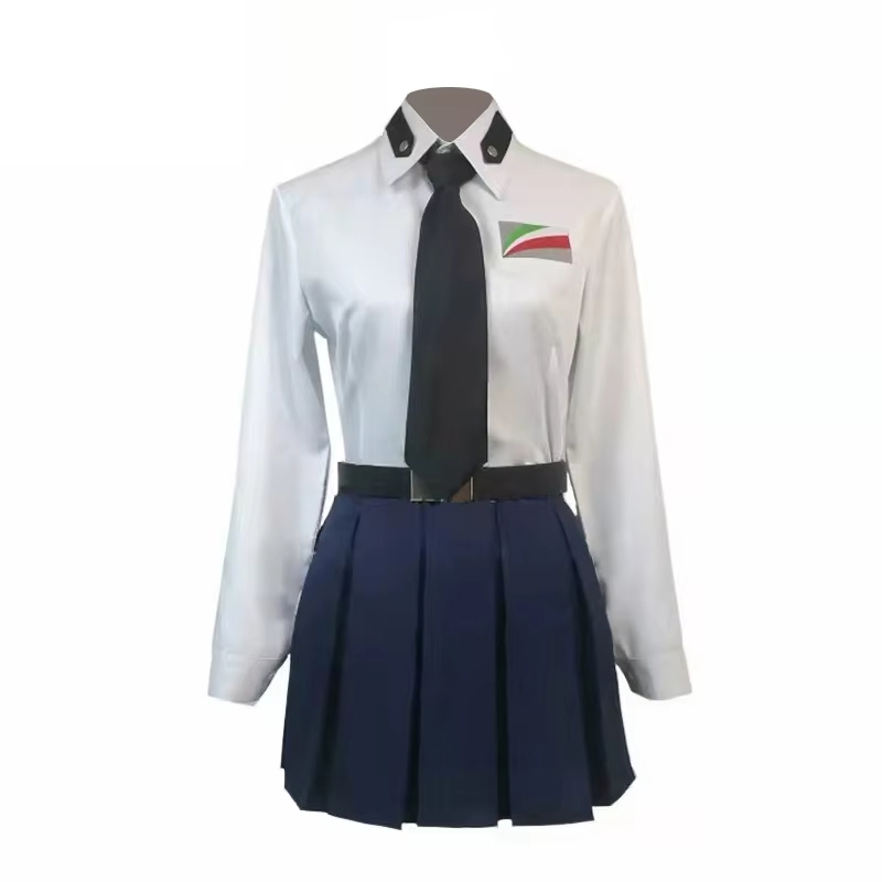 Kostum Cosplay Anime GIRLS und - Pleated Skirt Women ulasan dan harga