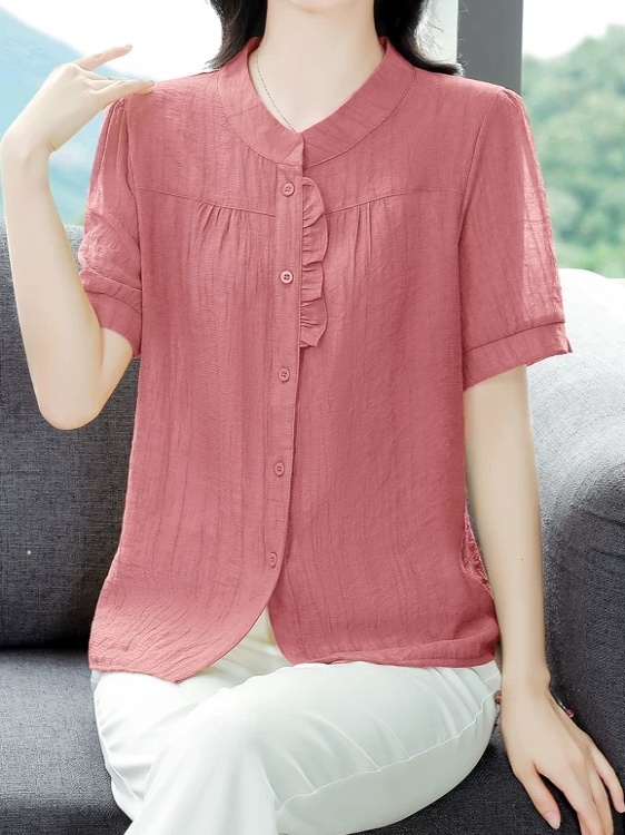 Kemeja Wanita Lengan Pendek Ka - Women Fashion Over 40 ulasan dan harga
