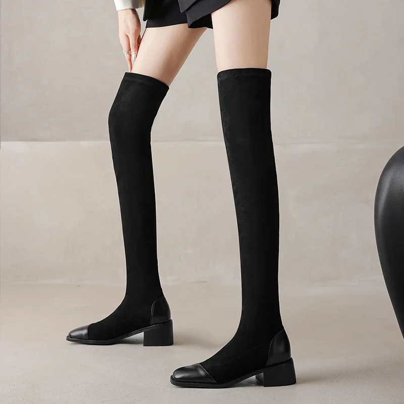 Sepatu Bot Panjang Di Atas Lut - Women Fashion Over 40 ulasan dan harga