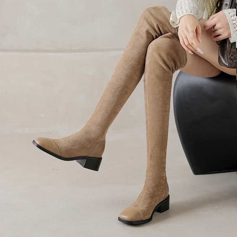 Sepatu Bot Panjang Di Atas Lut - Women Fashion Over 40 ulasan dan harga