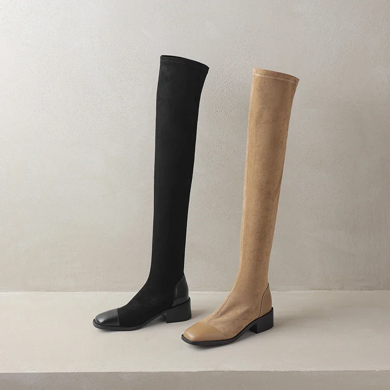 Sepatu Bot Panjang Di Atas Lut - Women Fashion Over 40 ulasan dan harga