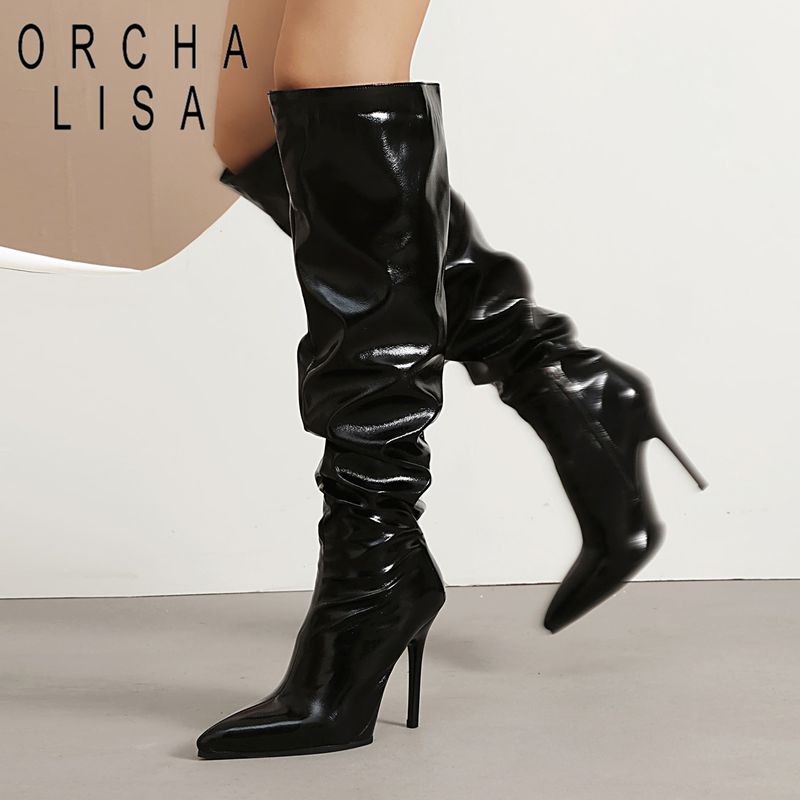 ORCHA LISA Fashion Sepatu Bot  - Women Fashion Over 40 ulasan dan harga