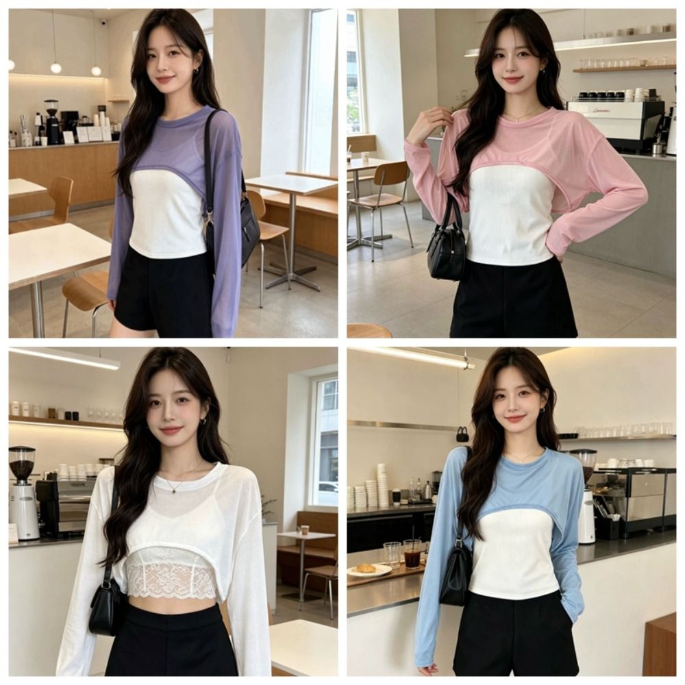 Penutup Pelindung Matahari Ber - Women'S Fashion Layering ulasan dan harga