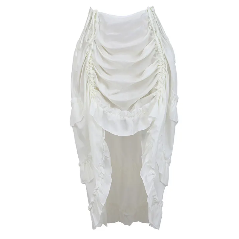 Korset Gothic Steampunk dengan - Pleated Skirt Women ulasan dan harga