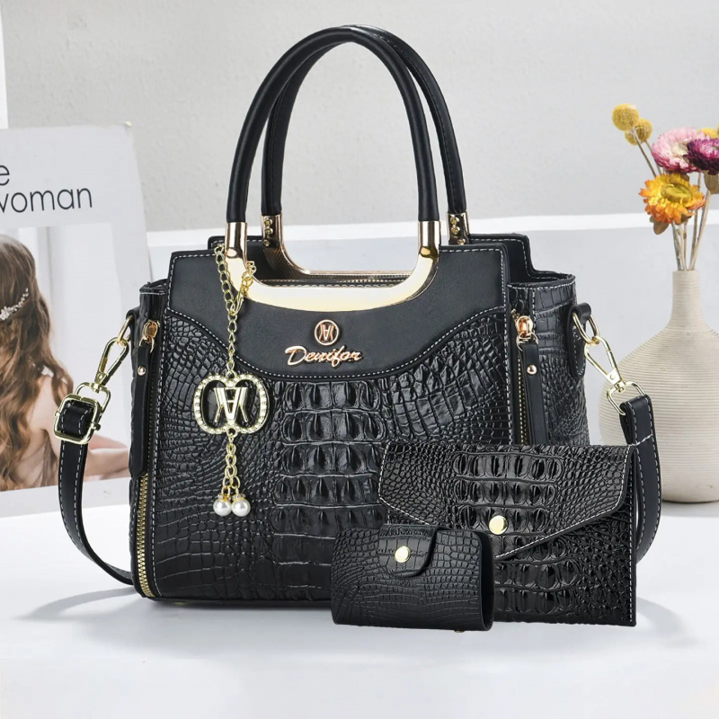 Set Tas Tangan Wanita Tekstur  - Crossbody Bag Women ulasan dan harga