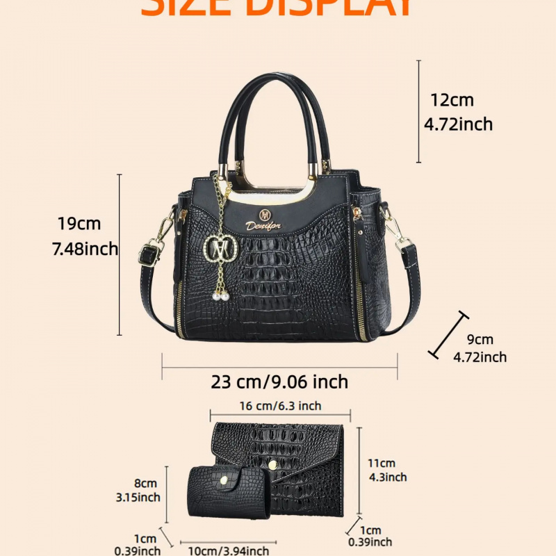 Set Tas Tangan Wanita Tekstur  - Crossbody Bag Women ulasan dan harga