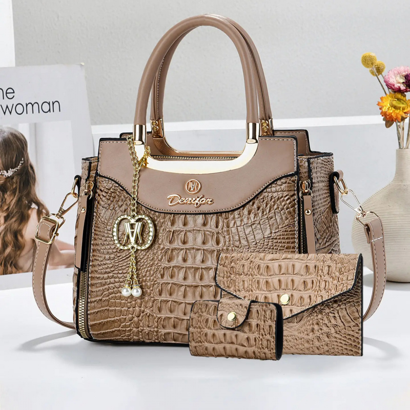 Set Tas Tangan Wanita Tekstur  - Crossbody Bag Women ulasan dan harga