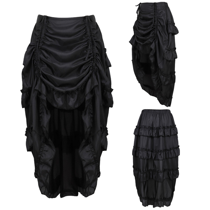 Rok Wanita Steampunk Rok Panja - Pleated Skirt Women ulasan dan harga