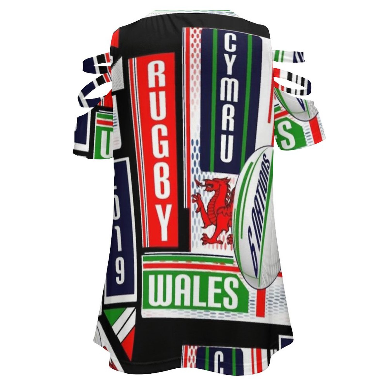 Kaus lengan pendek kerah V rit - Women'S Fashion Rugby Shirt ulasan dan harga