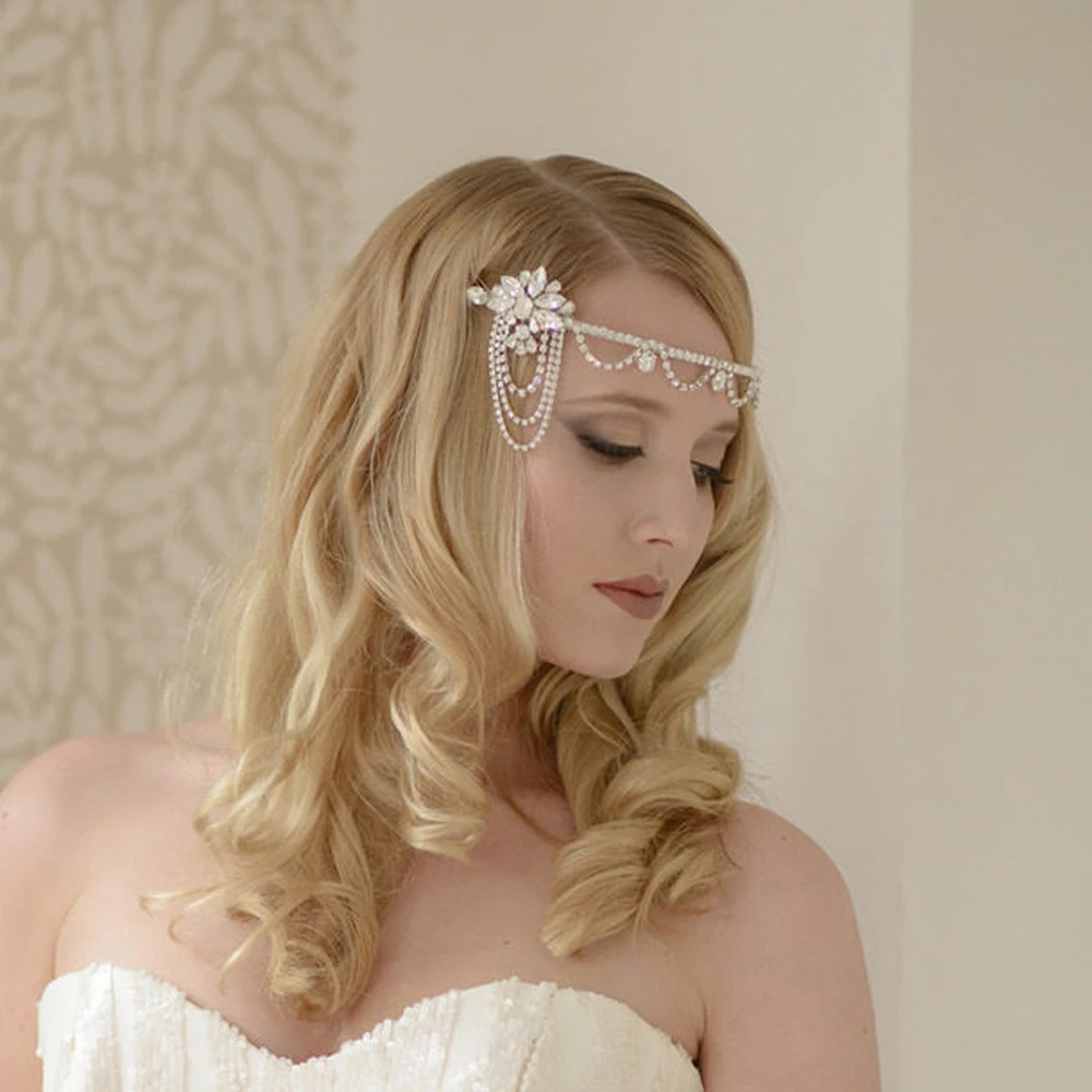 Stonefans bando kristal Gatsby - Women'S Fashion In The 1920S ulasan dan harga