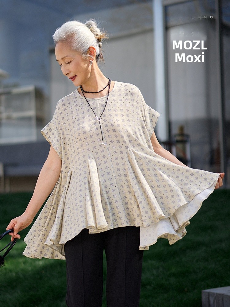 Muzhi Kaus Lengan Pendek Tipis - Women'S Fashion In The 60S ulasan dan harga