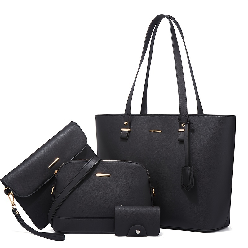 4pcs Set Tas Wanita Fashion Wa - Crossbody Bag Women ulasan dan harga