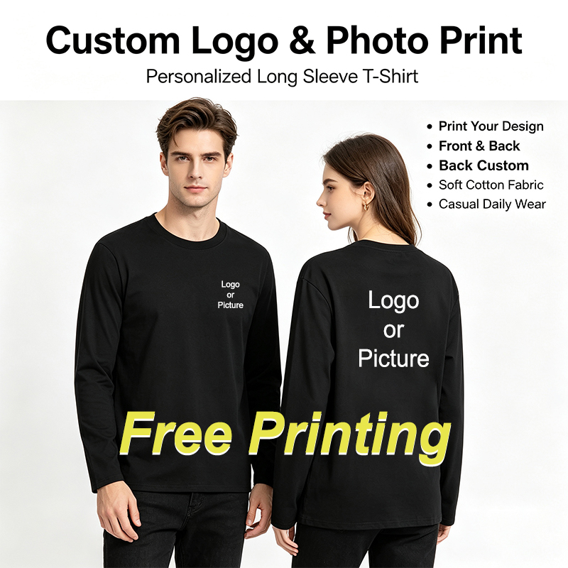 Kaus Lengan Panjang Katun Kust - Women And Men Fashion ulasan dan harga
