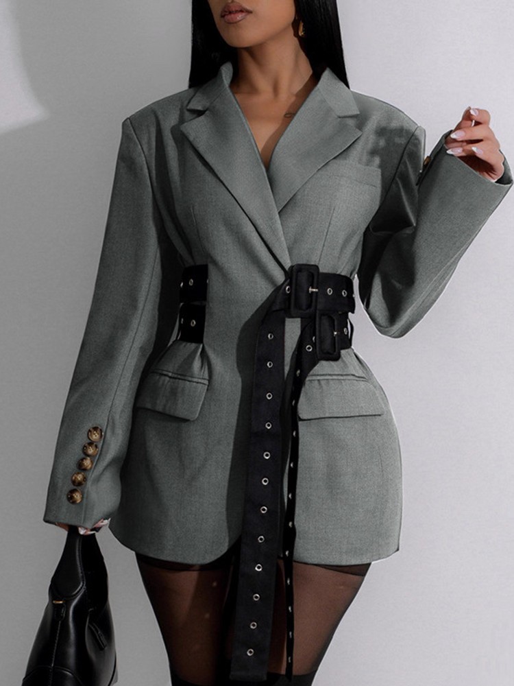 Jas Blazer Elegan Wanita Model - Blazer Women Oversized ulasan dan harga