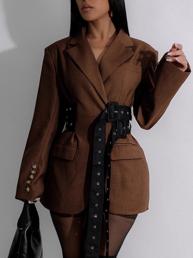 Jas Blazer Elegan Wanita Model - Blazer Women Oversized ulasan dan harga